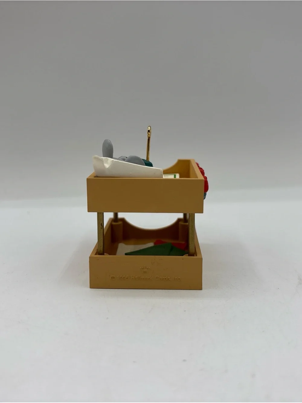 Hallmark Keepsake Ornament Dated 1995 Vintage Important Memo Handcrafted